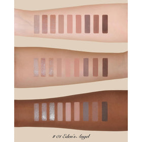 Flower Knows Little Angel shimmer shade close-up showing light-reflecting sparkle for glow.
