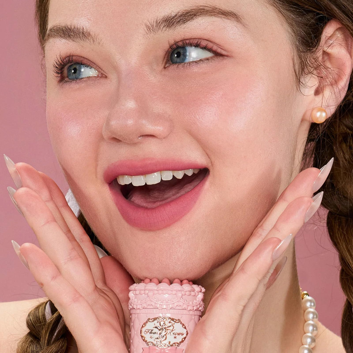 Flower Knows nourishing oils hydrate lips while keeping the matte finish.