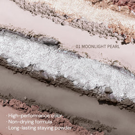 Flower Knows Shell's Jewel matte-shades deliver soft, blendable daytime color.