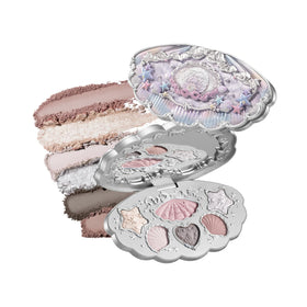 Flower Knows Shell's Jewel Moonlight Pearl palette for everyday nude glam.