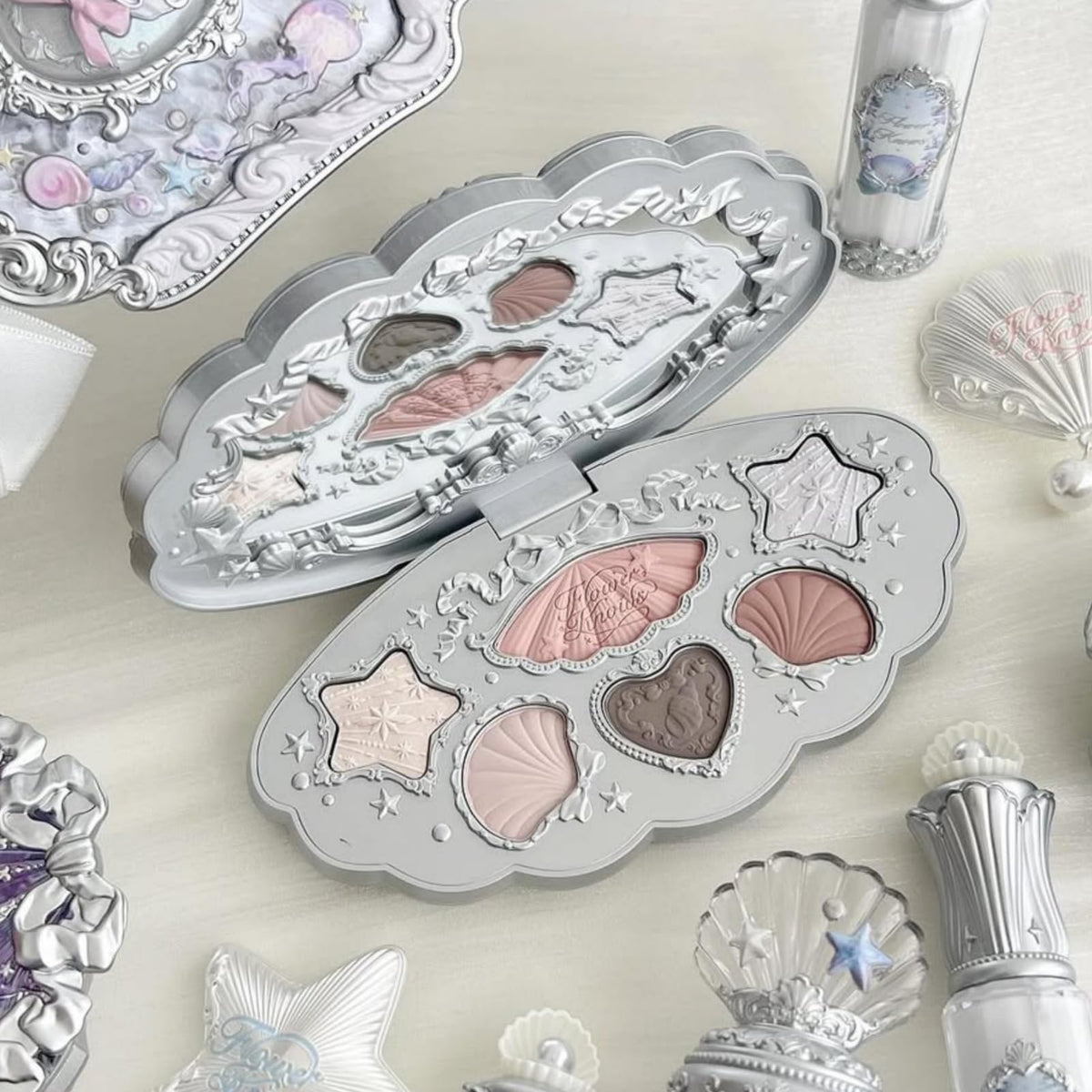 Flower Knows Shell's Jewel packaging-detail presents a premium gift-ready look.
