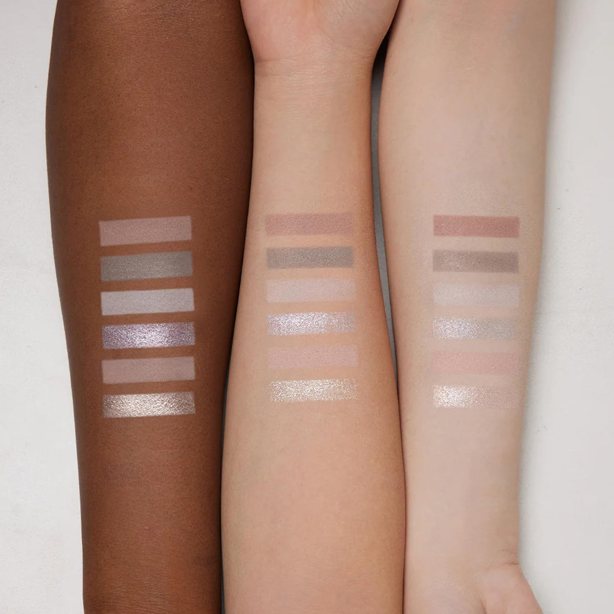 Flower Knows Shell's Jewel shimmer-shades add radiant, buildable glow.