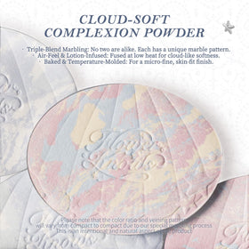 Flower Knows Shell's Jewel puff enables precise application and smooth coverage.