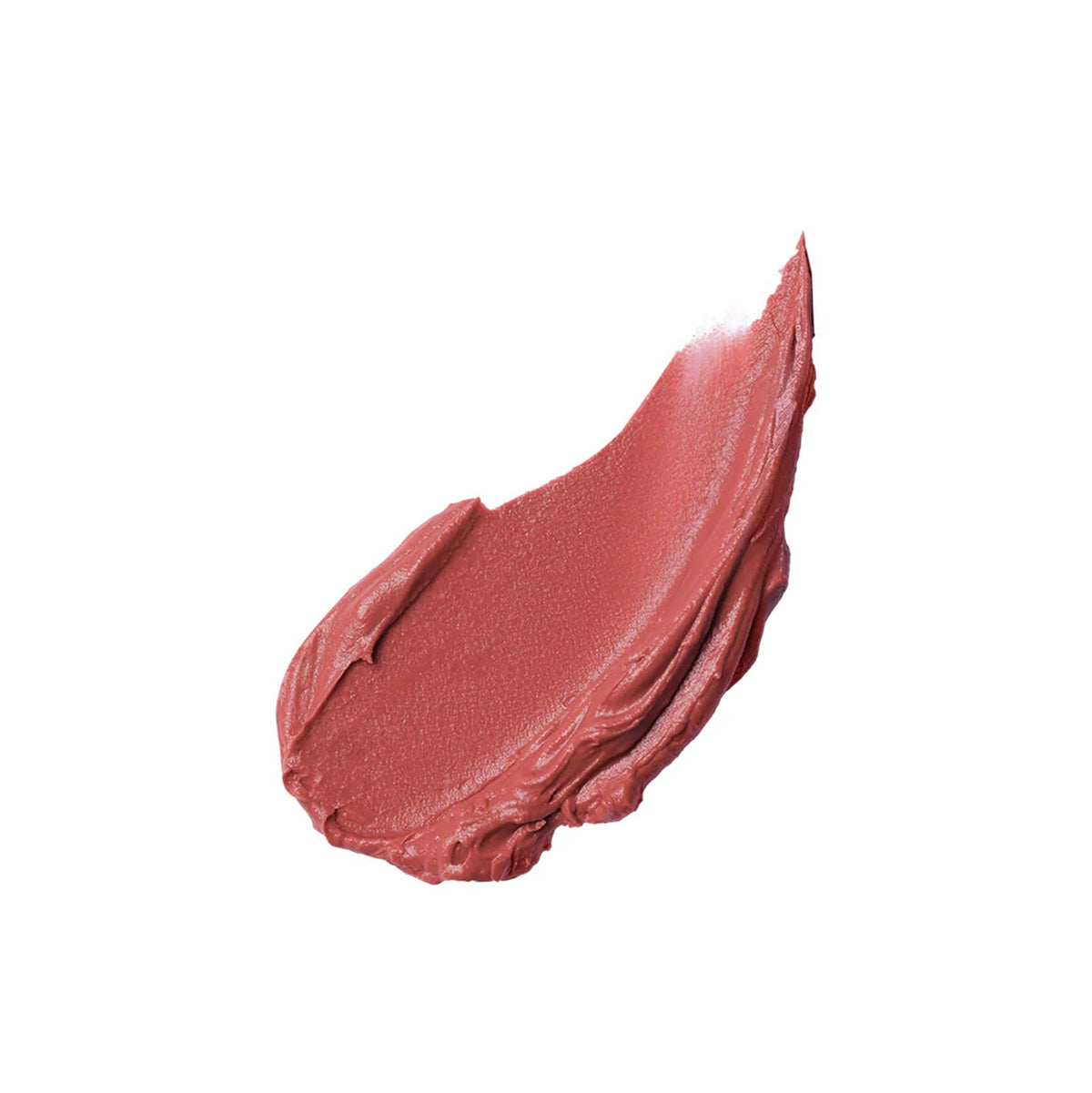 Flower Knows Soufle muted terracotta swatch showing warm everyday lip color.