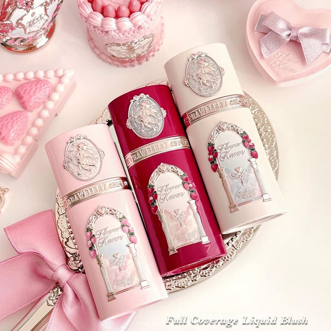 Flower Knows Strawberry Cupid compact 0.25 oz bottle.