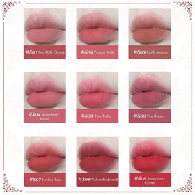 Flower Knows applicator demonstrating precise, even lip coverage