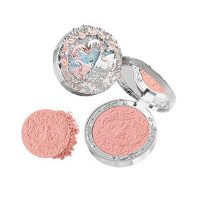 Flower Knows Swan Ballet embossed blush closeup shows a collectible design perfect for gifting.