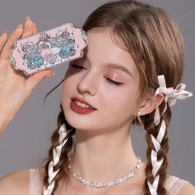 Flower Knows Swan Ballet shimmer shades add radiant, subtle glow.