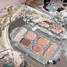 Flower Knows Swan Ballet palette silk-like texture glides smoothly.