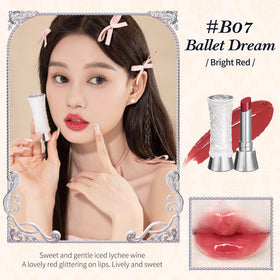 Flower Knows Swan Ballet Shine Lipstick gift-ready packaging makes gifting effortless