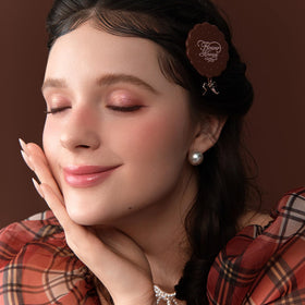 Flower Knows Sweetie Bear matte shades close-up showing smooth blendability.