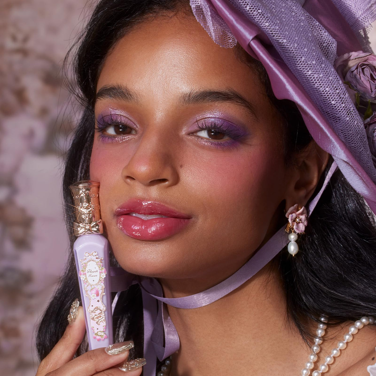 Flower Knows glossy finish demonstrates long-wear formula