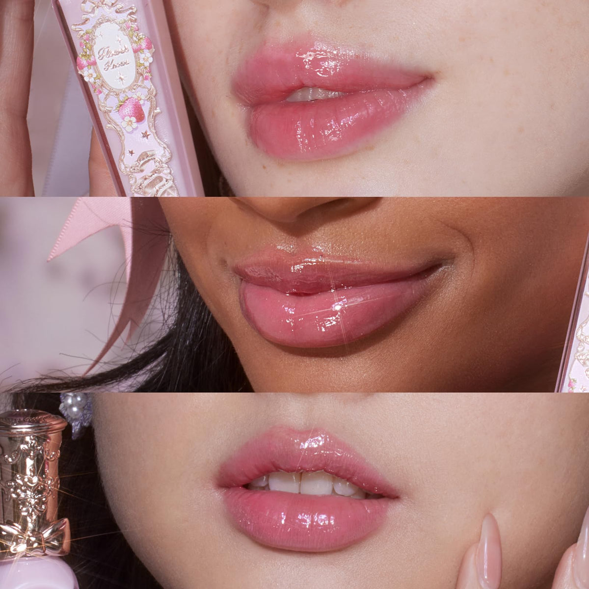 G01 Strawberry Macaron gloss cap showing premium Rococo design and packaging