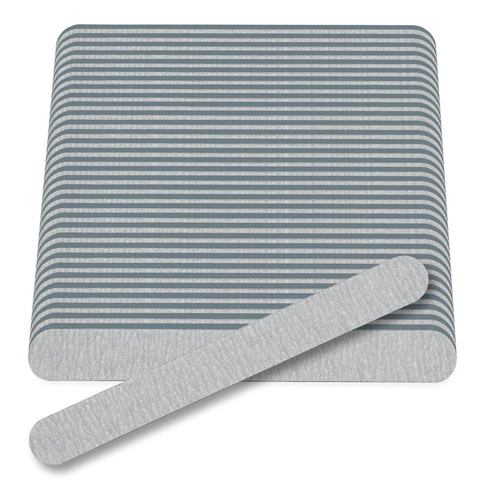 Flowery disposable nail file cushion core 100/180 grit for smooth filing.