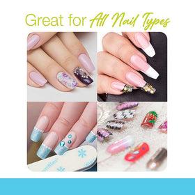 Flowery Purifiles easy-clean nail file that resists wear.
