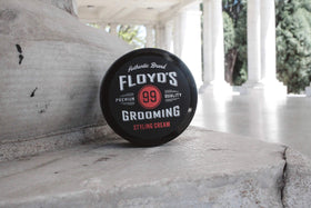 Floyd's 99 Grooming Styling Cream versatile styling for casual and refined hair.