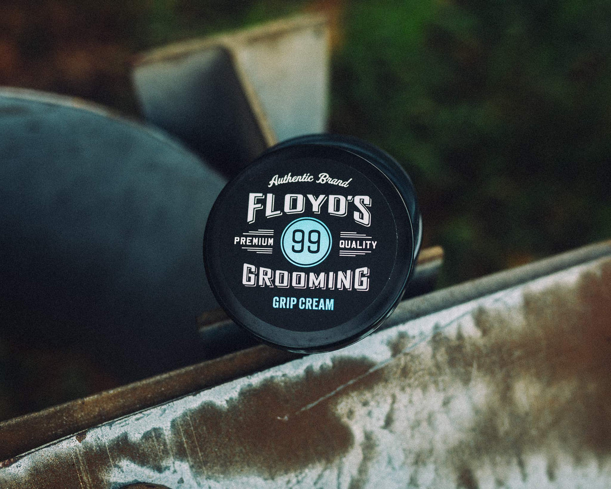 Floyd's Grooming Grip Cream adds definition and volume