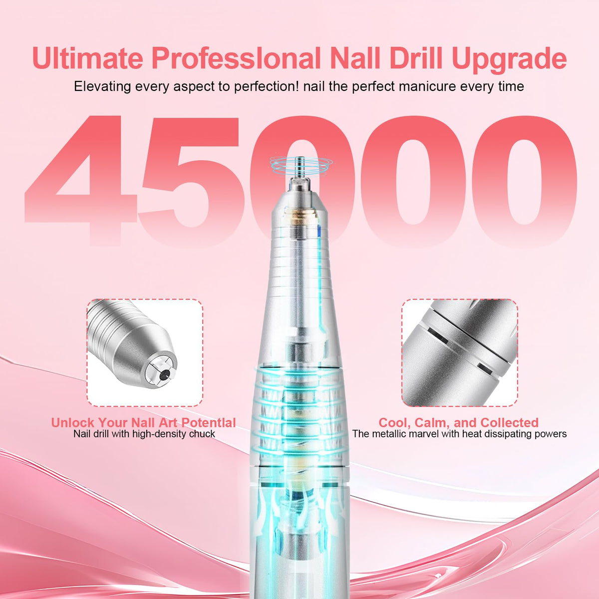 FLRONGSUN 3600mAh battery enables long session nail care