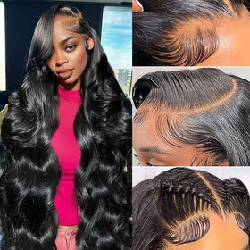 FLSKEE healthy Remy hair offering bounce, volume, and styling flexibility