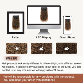 Flufymooz blend-ready clip-in extensions for a natural look and easy styling
