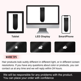 Flufymooz easy-care reminder for daily wear and salon-saving potential.