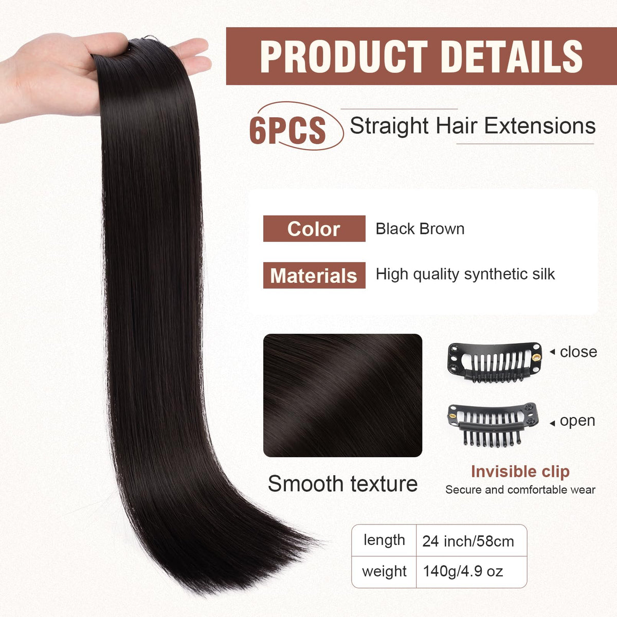 Flufymooz weft closeup shows lightweight, natural texture