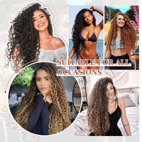 Flufymooz DIY volume clip-in extensions help customize fullness at home