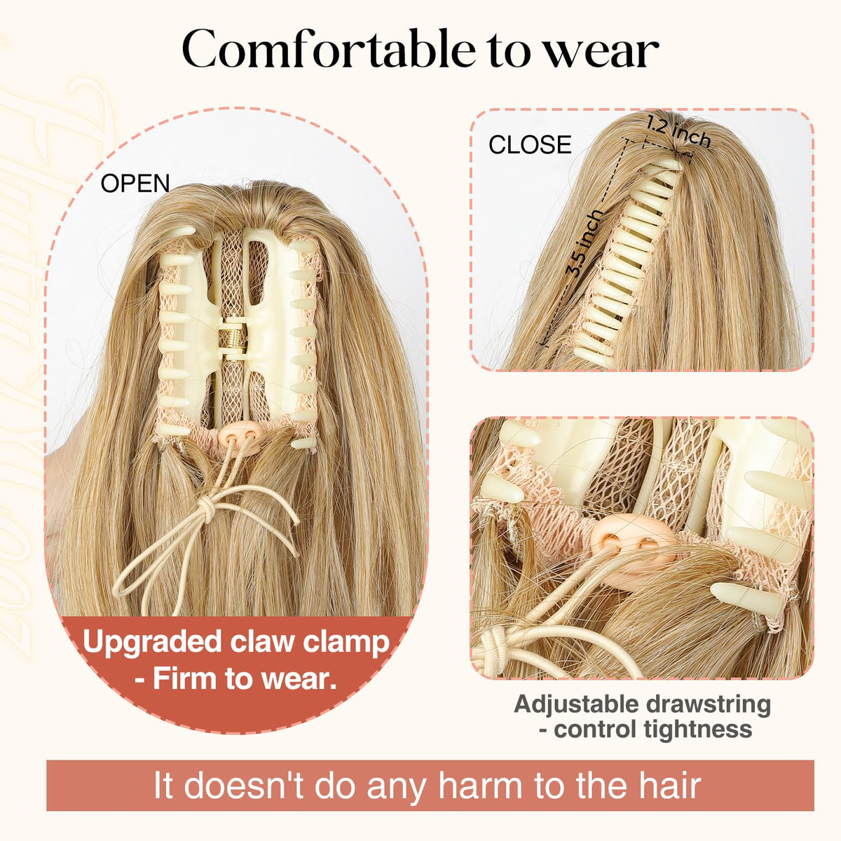 Flufymooz care tips prevent tangles with gentle brushing.