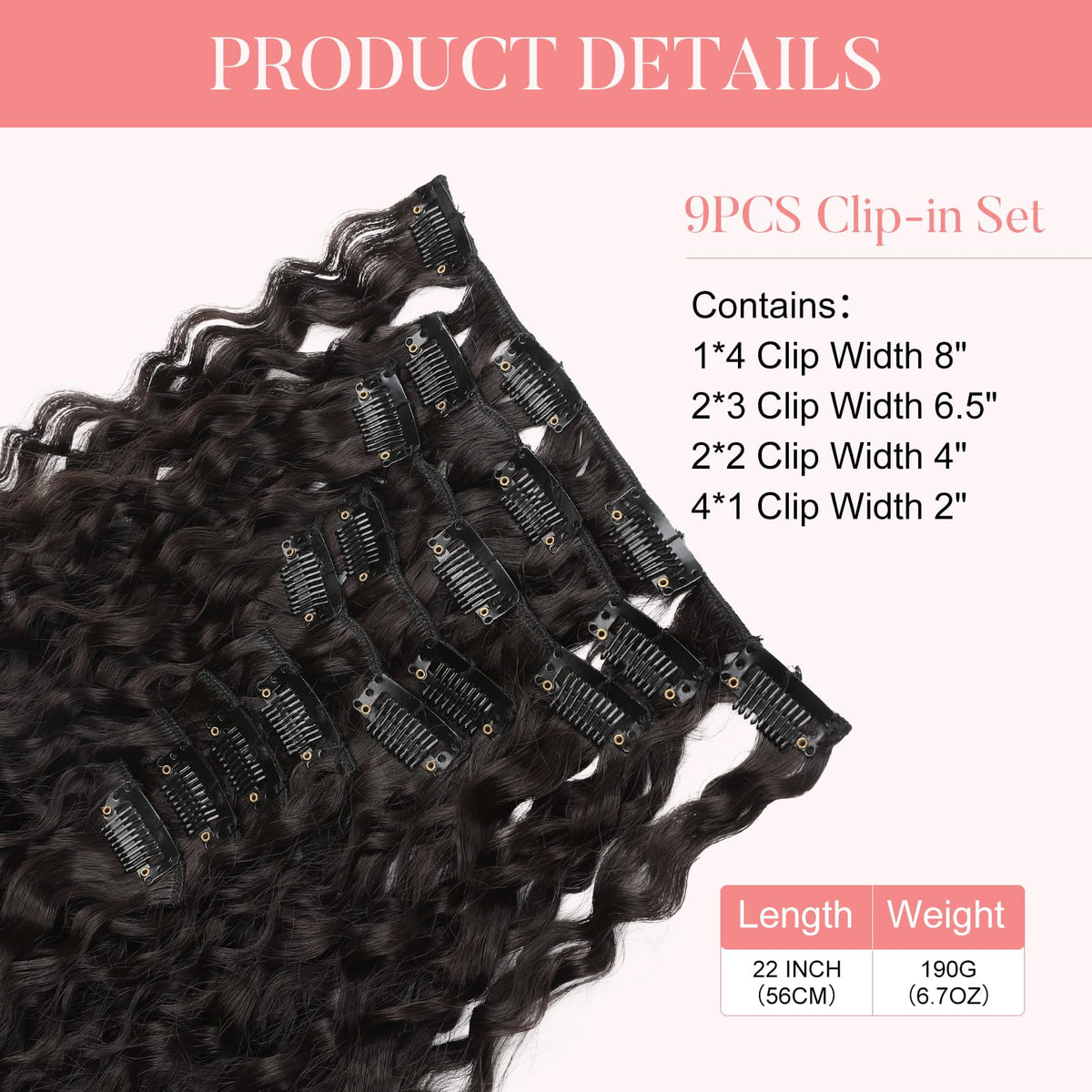Flufymooz soft synthetic fibers close-up demonstrate versatile styling.
