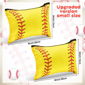 Flutesan softball cosmetic bag set for team gifts and organization