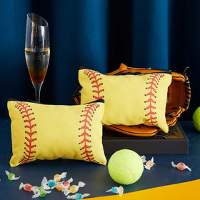Flutesan softball pouch sport-pattern design boosts visibility