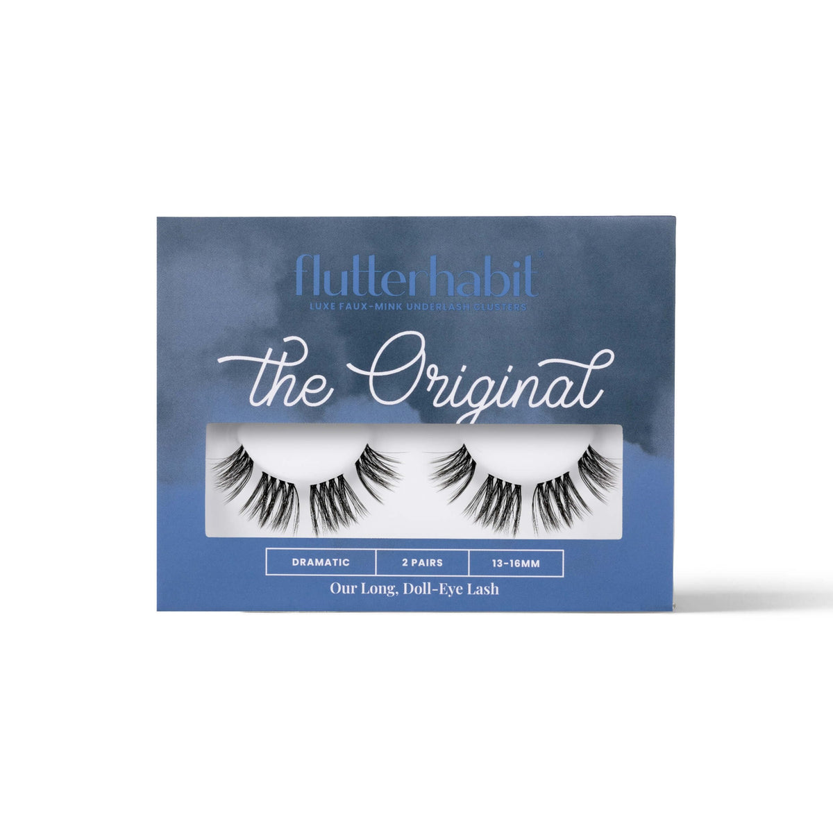 FlutterHabit Original Lashes two-set bundle for natural look and easy daily wear.