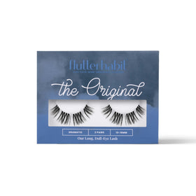 FlutterHabit Original Lashes two-set bundle for natural look and easy daily wear.