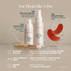 FlutterHabit packaging notes compatibility with MFT adhesive