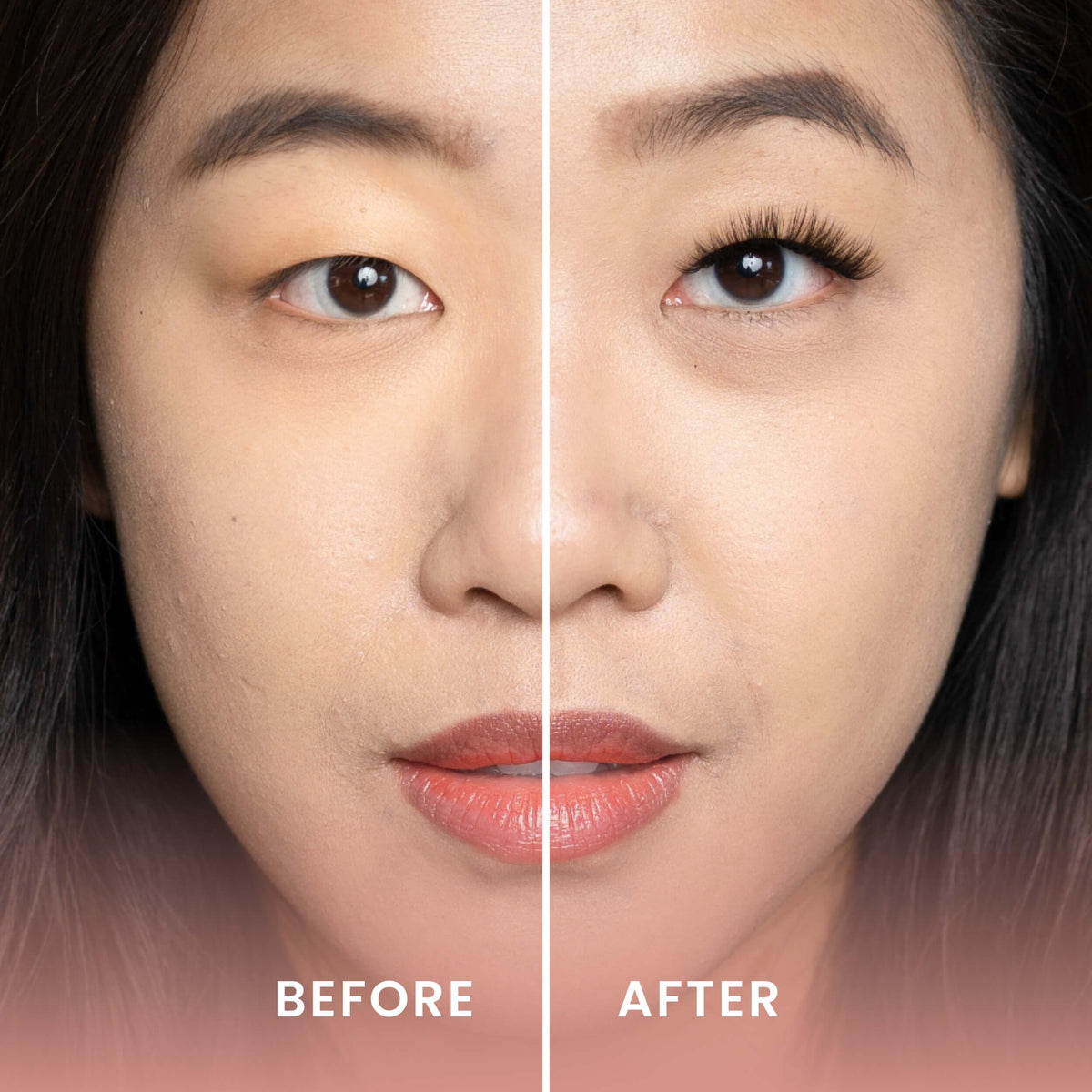 FlutterHabit pre-clustered lashes close-up for effortless application.