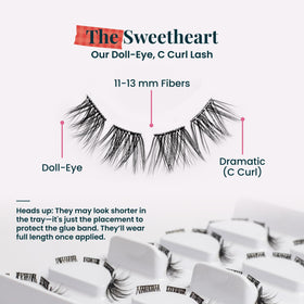FlutterHabit Sticktionary Water Lilly soft cat-eye style for gentle lift