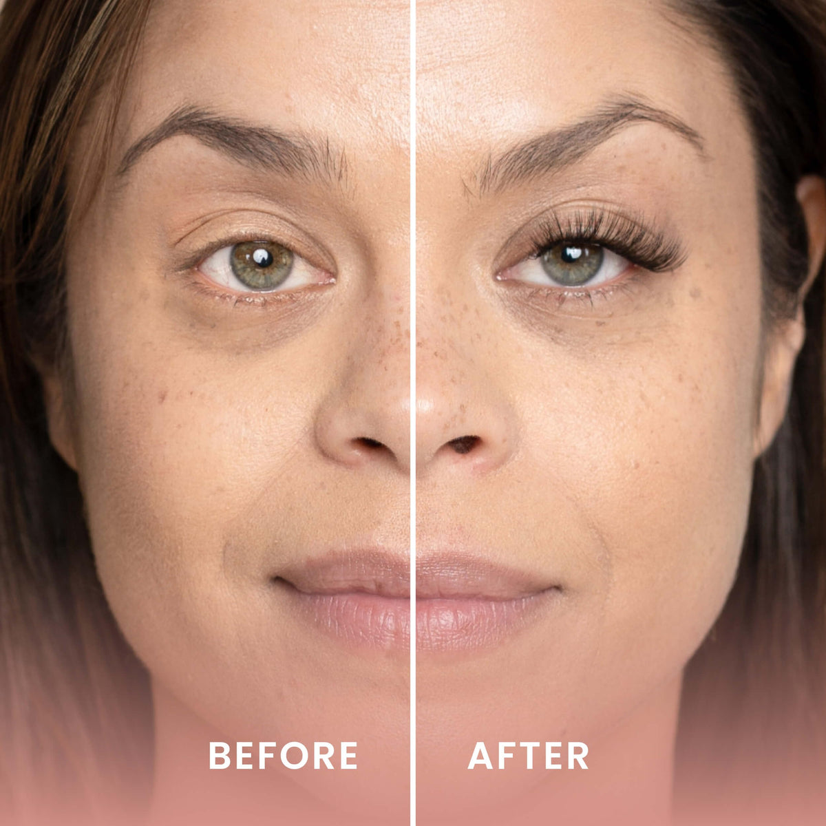Pre-clustered design of FlutterHabit The Wink Lashes for easy setup