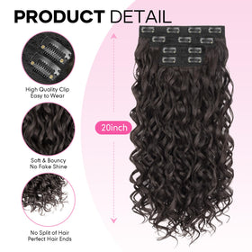 Flvaco all-day comfort clip-ins designed for daily life and activities.