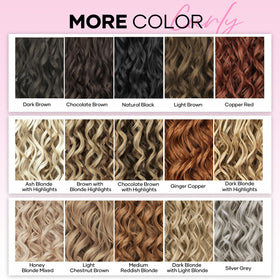 Flvaco curl-memory fibers resist tangling and maintain shape.