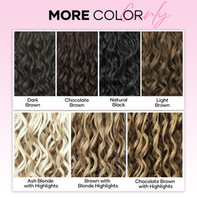 Flvaco tangle-free curl memory stays in shape all day