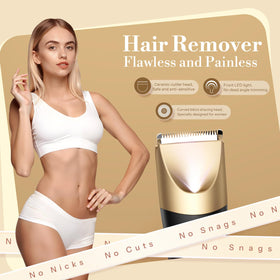 Flyant Bikini Trimmer ergonomic anti-slip grip for safe handling