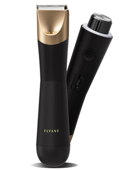 Flyant Bikini Trimmer in full-body grooming mode for versatile use