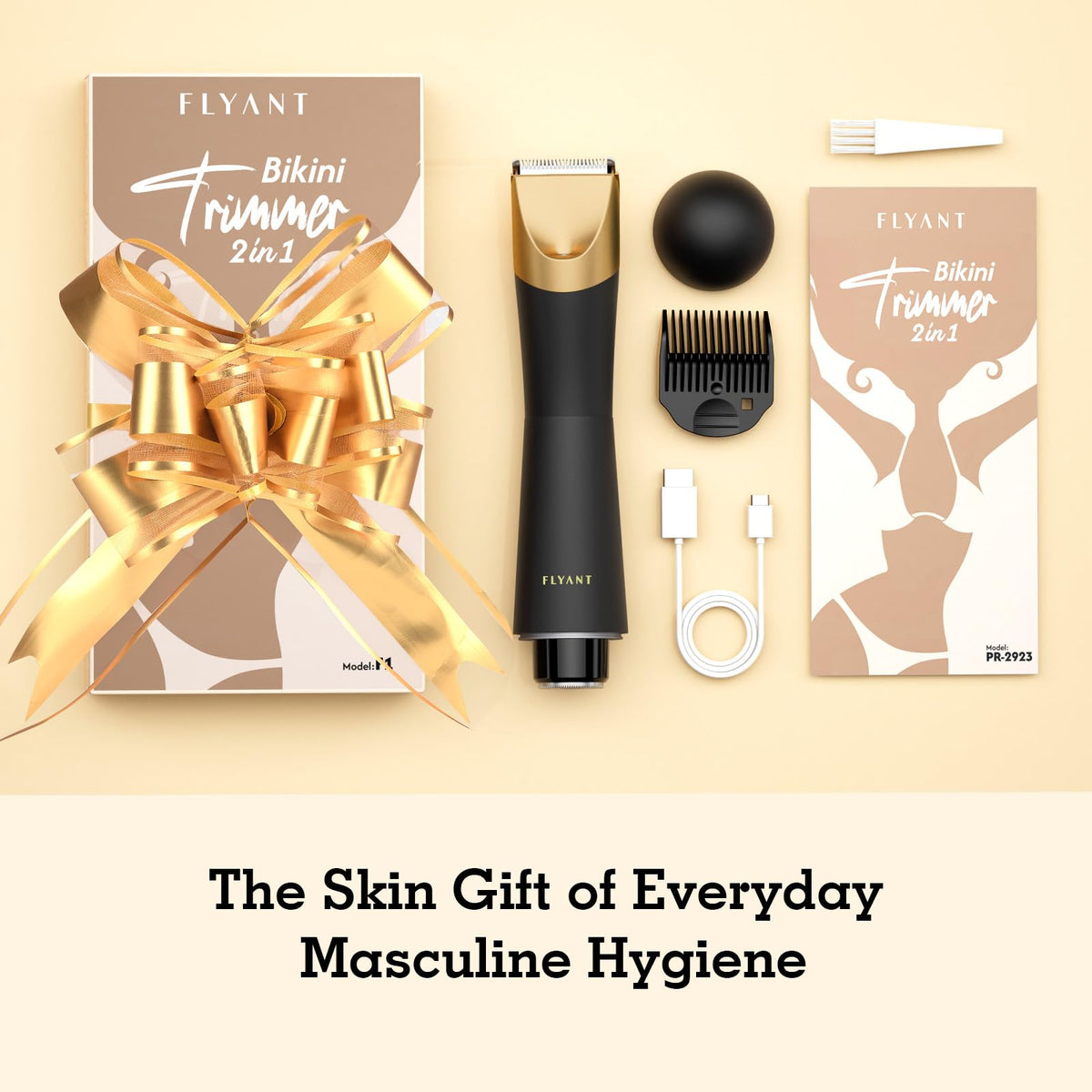 Flyant Bikini Trimmer gift-ready packaging for holidays