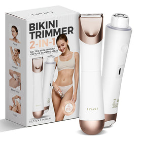 Flyant Bikini Trimmer with ergonomic handle for comfortable grooming.