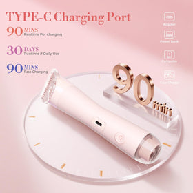 Flyant USB rechargeable design delivers up to 90 minutes cordless grooming.