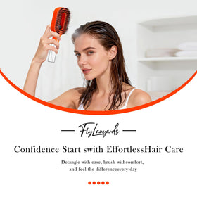 FlyLanyards detangler brush kid-safe option for family hair care