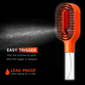 FlyLanyards detangler brush wet or dry use supports versatile styling