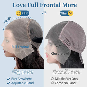 Flynet glueless lace front wig for comfortable wear