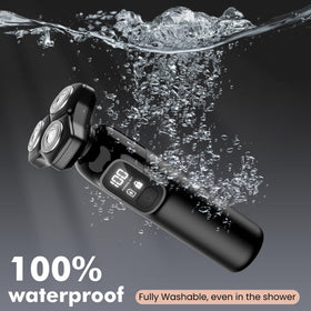 Flynth IPX7 waterproof razor suitable for water-based grooming.