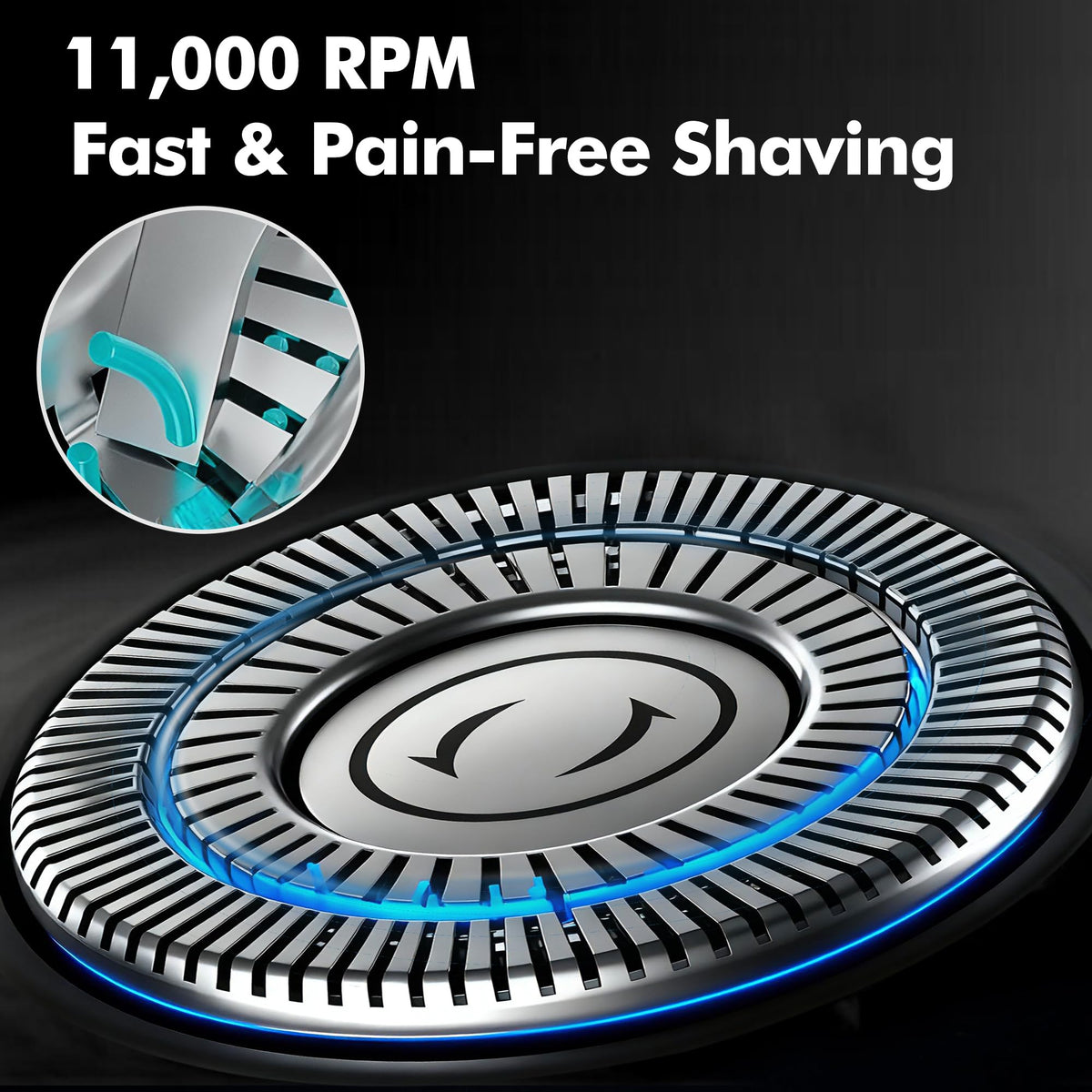 Flynth wet-dry use demonstrated for shower shaving convenience.